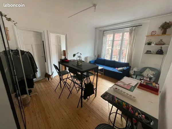 Chambre non meublé Colocation hypercentre Lille T3