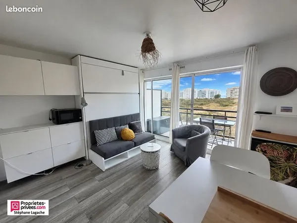 Studio 1 pièce 22 m²