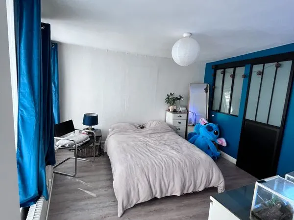 Loue appartement 47m2, lumineux, chambre parentale, cuisine équipée