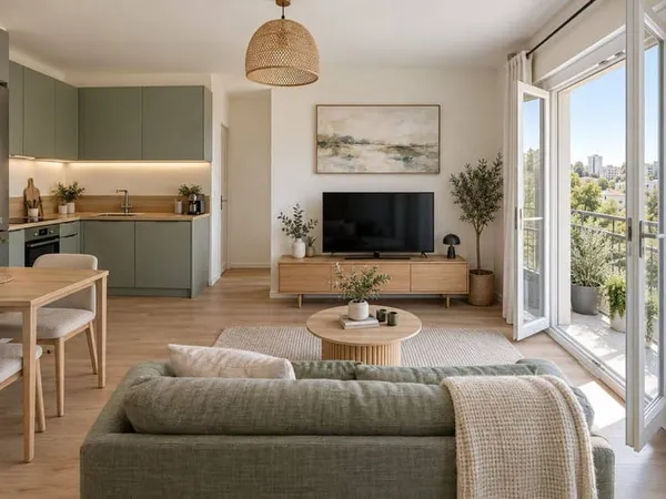 Appartement 2 pièces 40 m²