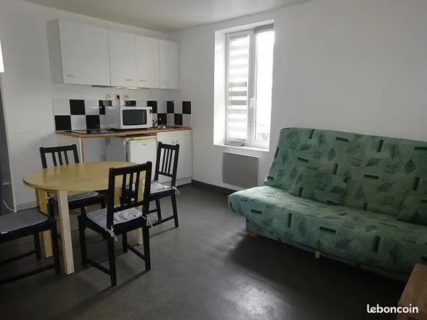 Studio 1 pièce 19 m²
