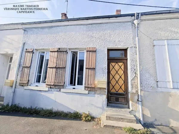 MAISON 4 PIÈCES - 3 CHAMBRES - JARDIN - VIERZON (18)
