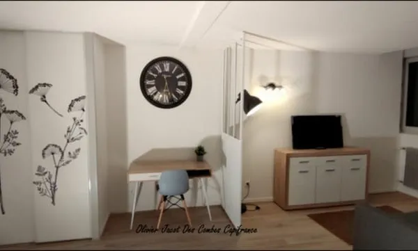 Studio à vendre meublé et locataire en place MONTBELIARD (25)