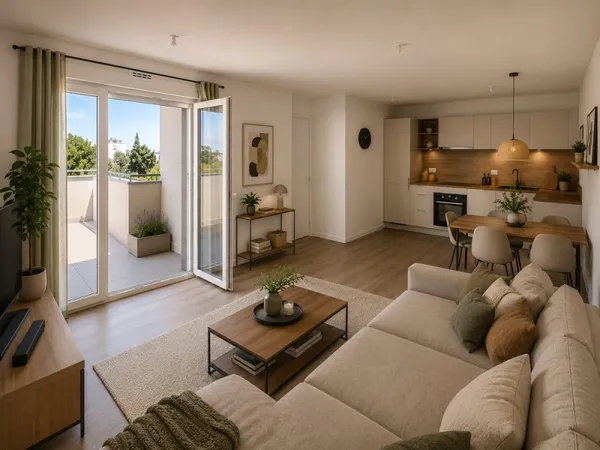 Beau T4 + Terrasse Proche centre-ville
