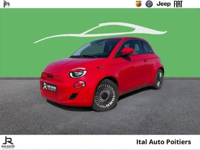 Fiat 500 e 118ch (red) my23 — photo 1