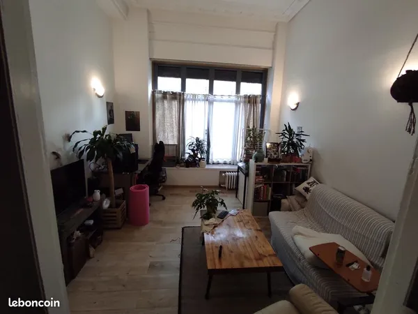 F2 Quartier Vauban Solferino Ancien Rénové avec Mezzanine