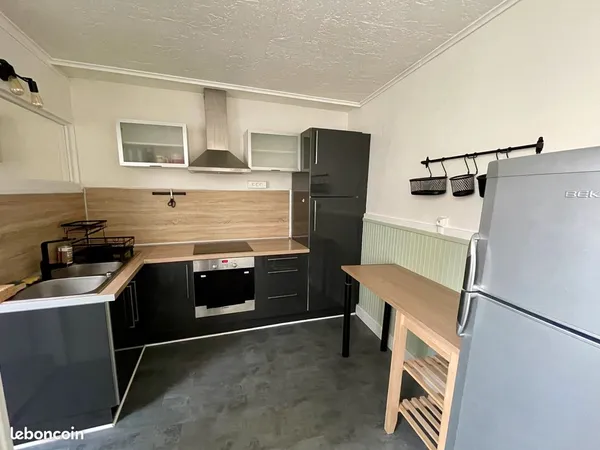 Beau T2 meublé 50m² très lumineux - Cour intérieure - Amiens St-Pierre