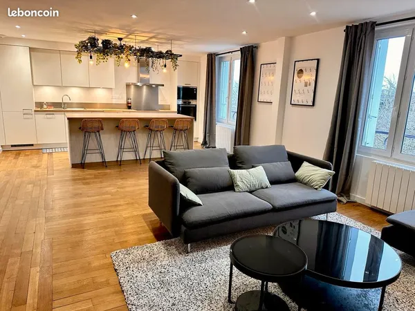 [Colocation] Appartement tout confort de 100m² entièrement rénové, meublé et équipé hyper centre de 
