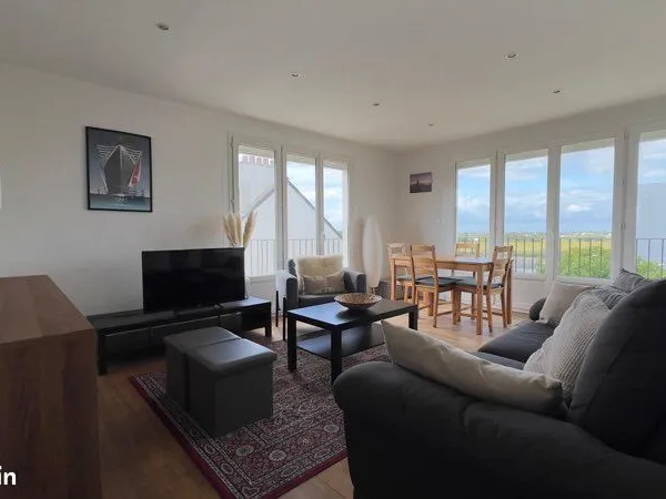 Location meublée d'un appartement T4 - Quartier de la Gare à Saint-Nazaire
