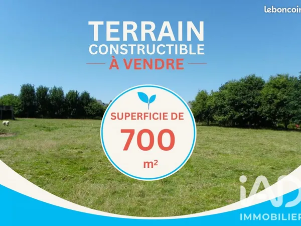 Terrain 700 m² Provins