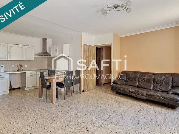 Maison de village de 104 m² avec garage et possibilité d'extérieur