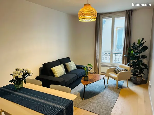 Appartement meublé - 41m2 -2 pièces - étage 3/5