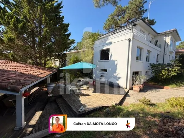 Bel appartement avec jardin au Pyla, dans une charmante maison de 1965