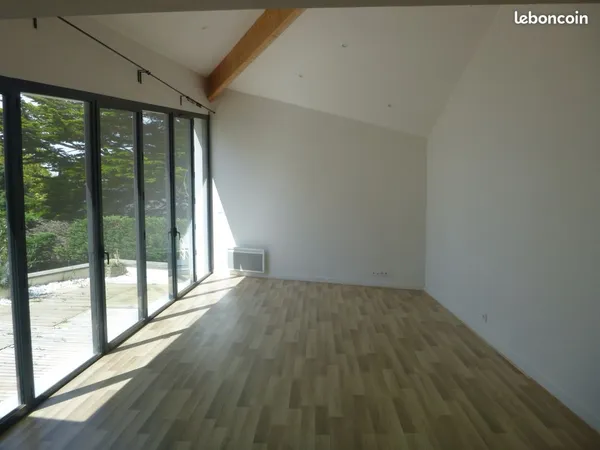 Loue Appartement avec jardin avec vue Ria d'Etel