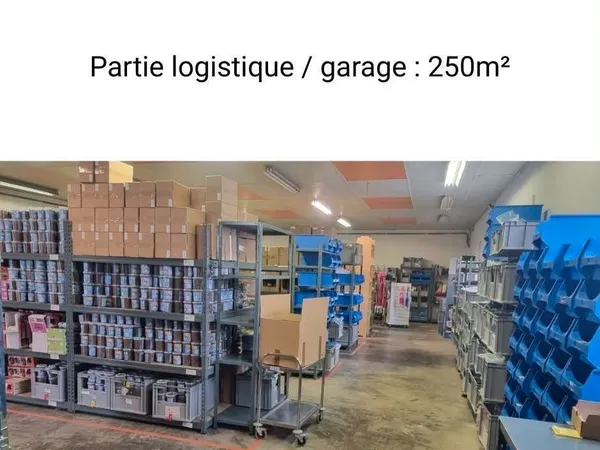 À LOUER - Bâtiment professionnel 400m² - Zone artisanale de La Borie - Saint-Astier - Disponible à p