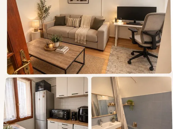 STUDIO DE 24 m² AVEC CAVE, AU CŒUR DE LA GARENNE-COLOMBES