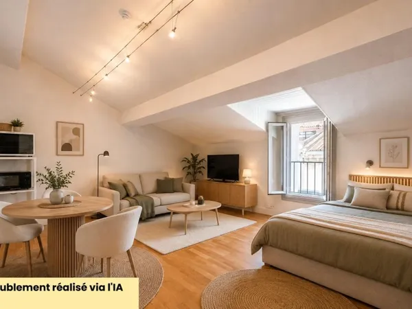 MONTPELLIER (34000) - STUDIO - DERNIER ÉTAGE - IMMEUBLE DE STANDING - AU PIED DU TRAM - IDÉAL INVEST