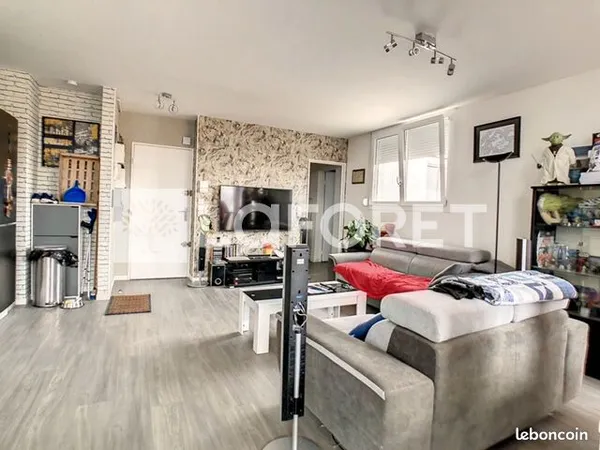 Appartement 2 pièces 57 m²