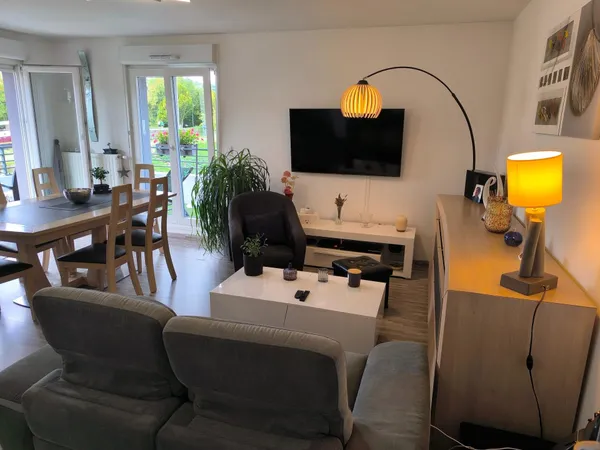 Appartement 64 m2, 2 chambres, en TBE de 2017,