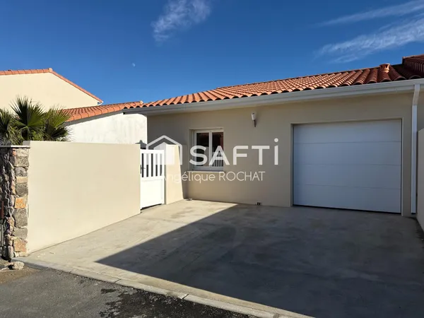 Villa neuve plain pied 2 chambres à 5 minutes de la mer