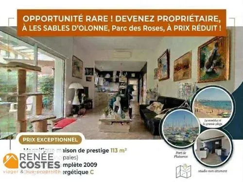 Viager 5 pièces 113 m²