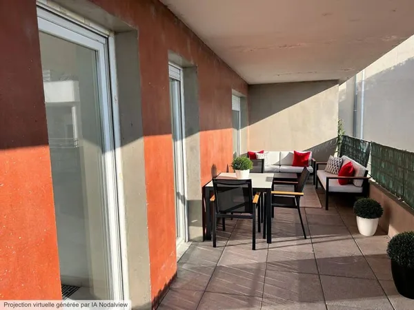 Appartement 3 pièces 55 m²