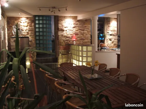Apparemment F3, terrasse, jardin