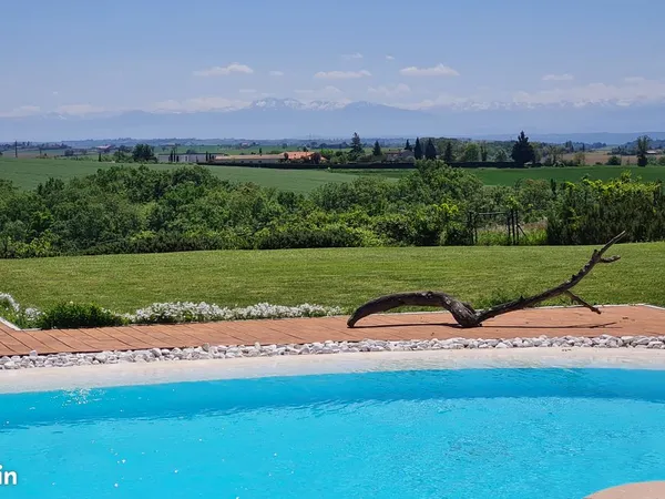 Villa T7 d'exception Goyrans / Clermont-le-Fort - Vue Pyrénées, Piscine californienne et Poolhouse