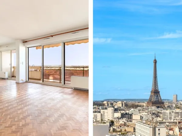 Paris 15e - FALGUIÈRE / PARNASSIUM - Appartement - 67,57m² Carrez - 2 chambres - Terrasse - Box