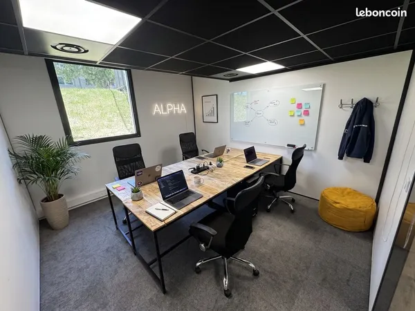 Bureaux privatifs 15 à 48m2 tout inclus, sans engagement