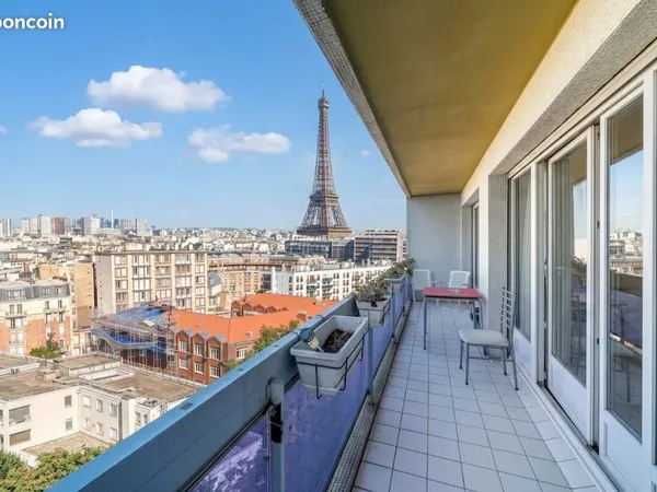 Appartement 5 pièces 100,28 m² Paris 15E (75015)