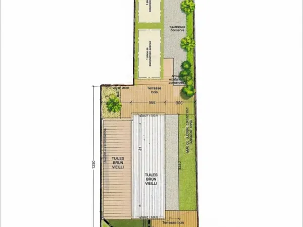 Terrain 409 m²