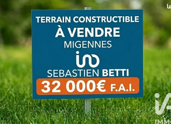 Terrain 567 m² Migennes