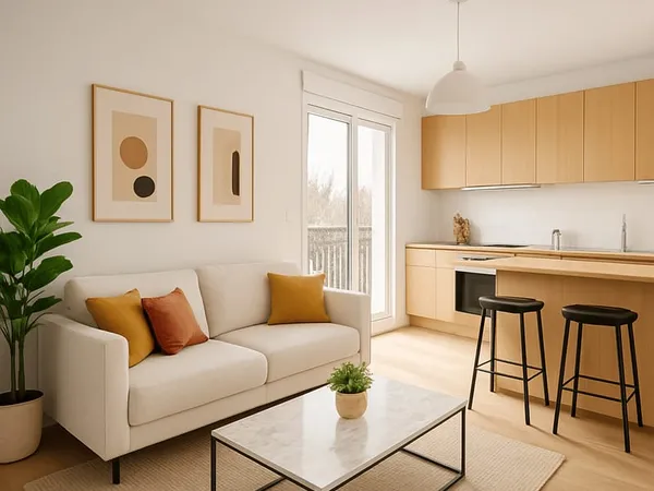 Appartement 2 pièces 39 m²