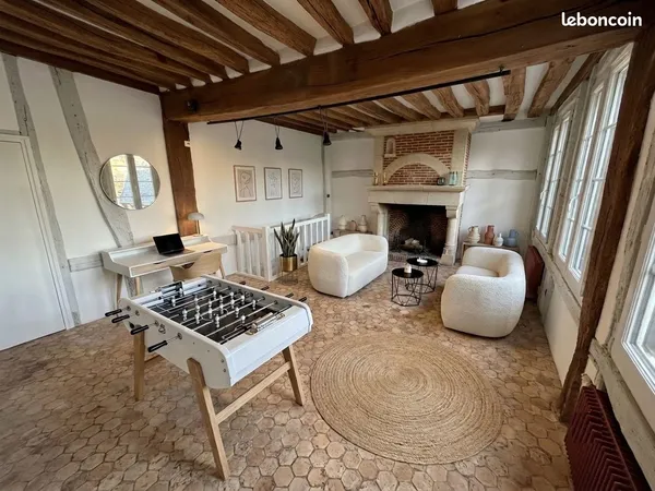 Duplex rénové de 107 m² - 3 chambres - Esprit maison - Hypercentre secteur Vieux Marché