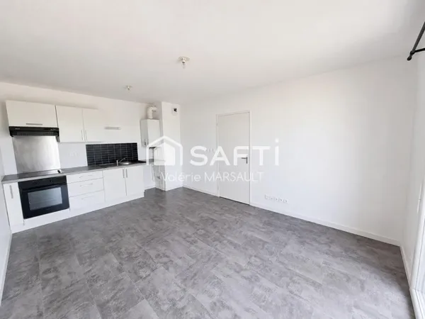 T2 avec balcon, parking privatif et vue sur jardin