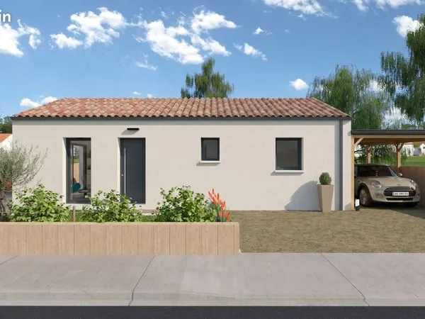 Projet de construction d'une maison 63 m² avec terrain à SAINTE-PAZANNE (44)