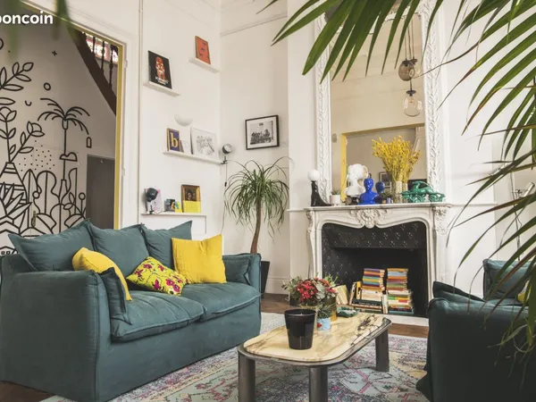 Chambre 1 pièce 15 m²