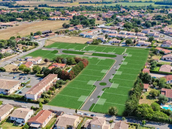 Terrain en lotissement 293 m²