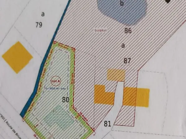 Terrain 4522 m² Objat