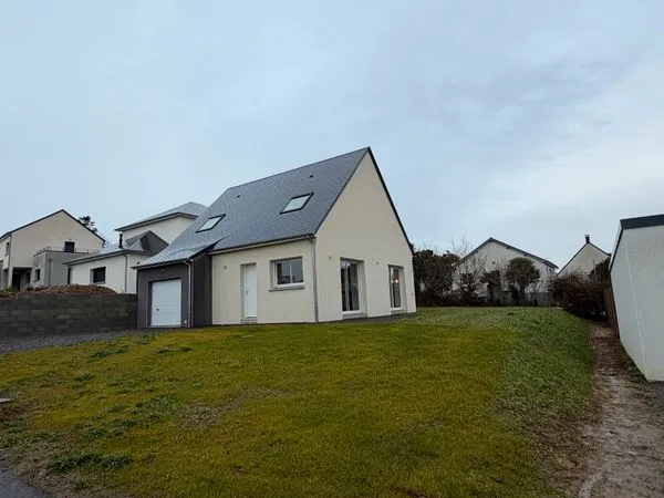 Maison neuve meublée 91m² jardin garage Donville les bains proche Granville