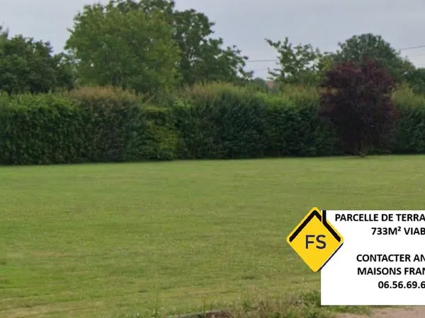 Terrain 733 m² Argences