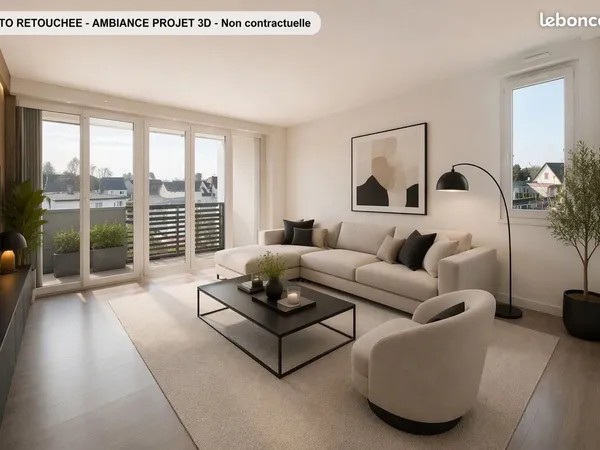 Appartement 2 pièces 47 m²