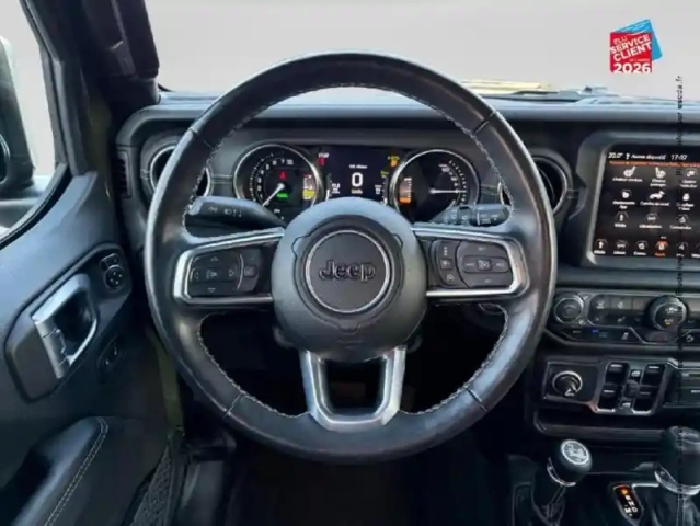 Jeep Wrangler unlimited 2.0 t 380ch 4xe overland command-trac my23 — photo 12