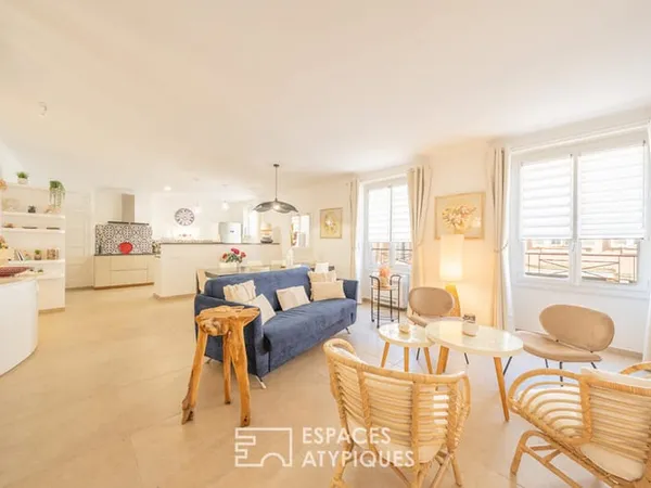 Appartement de charme aux beaux volumes au coeur de ville