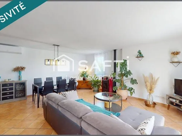Maison de plain-pied 5 pièces 98 m²