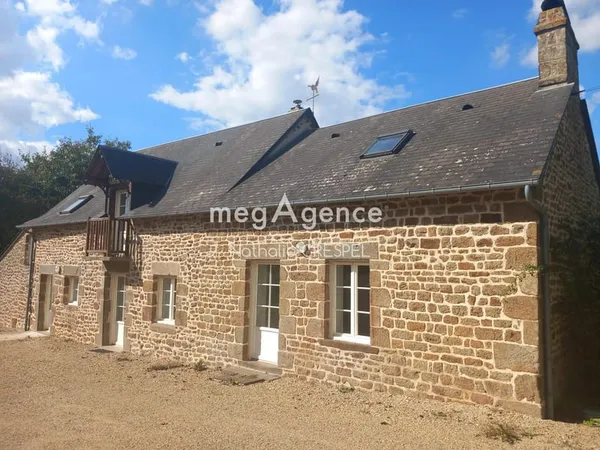 Longère 146m2 - 6pièces-4 chambres -Terrain 1740m2-Cigné