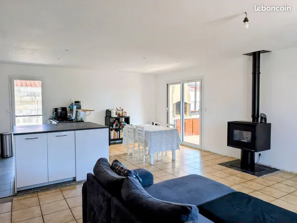 Maison 91m² terrain 1102m²