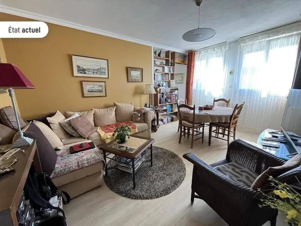 Appartement 3 pièces 62 m²