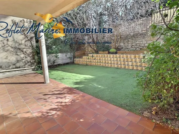 LA CIOTAT - T2 meublé 45 m2 avec jardin et terrasse de 66m2